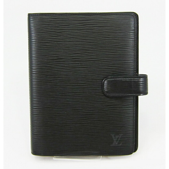 Louis Vuitton Black Agenda MM Leather Epi - Picture 1 of 1